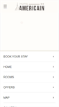 Mobile Screenshot of hotelamericain.com